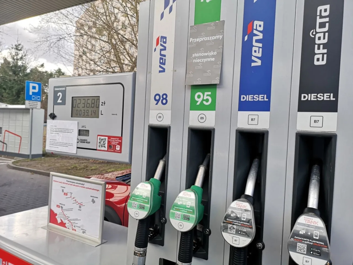 Ceny benzyny 95 w Polsce: ile obecnie kosztuje litr paliwa?